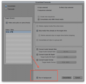 fig. 1B - consolidate dialog box