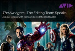 Avid apresenta webinar sobre a produção de The Avengers.