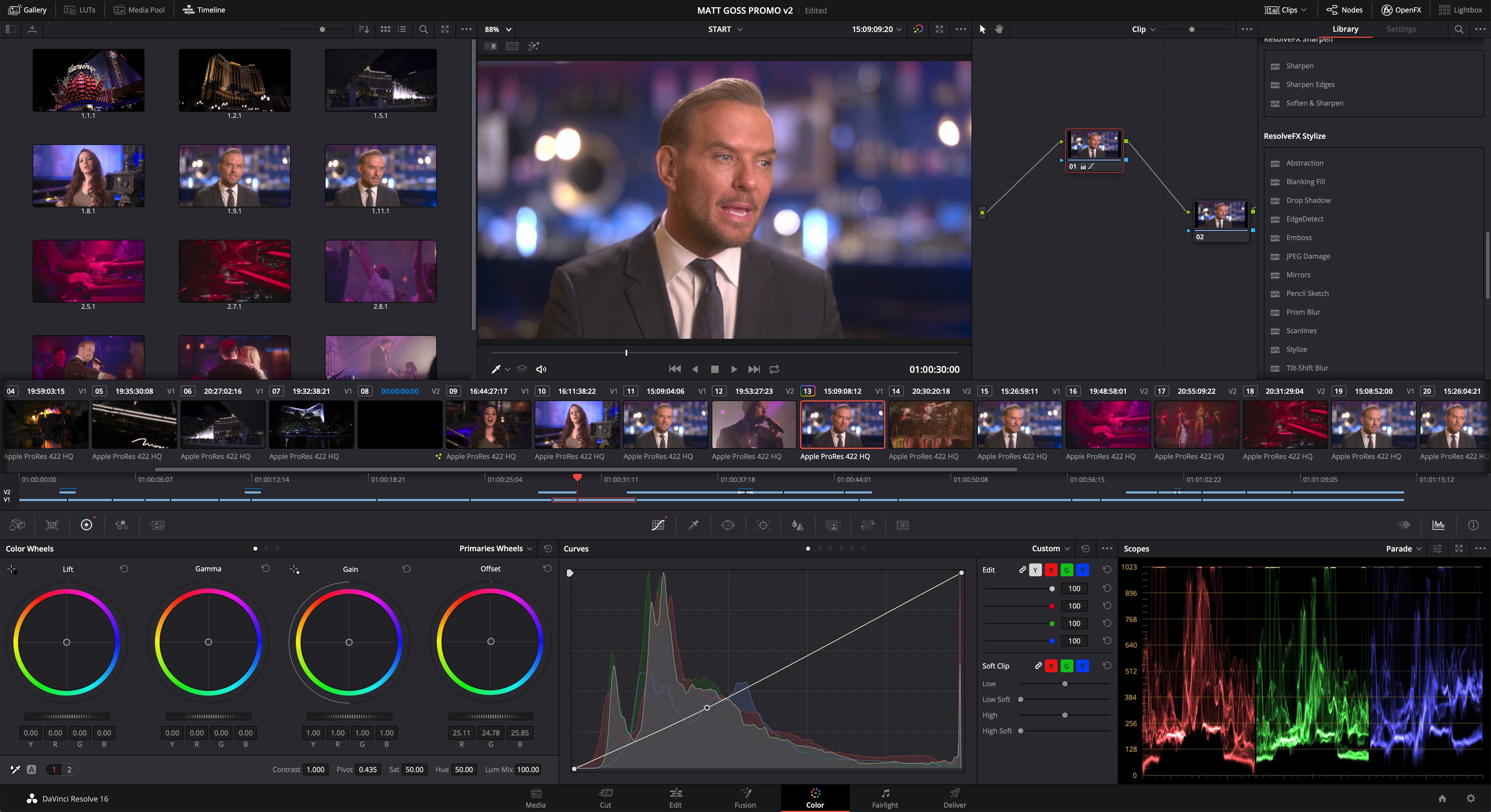 Curso de DaVinci Resolve Oficial Blackmagic / PROCLASS